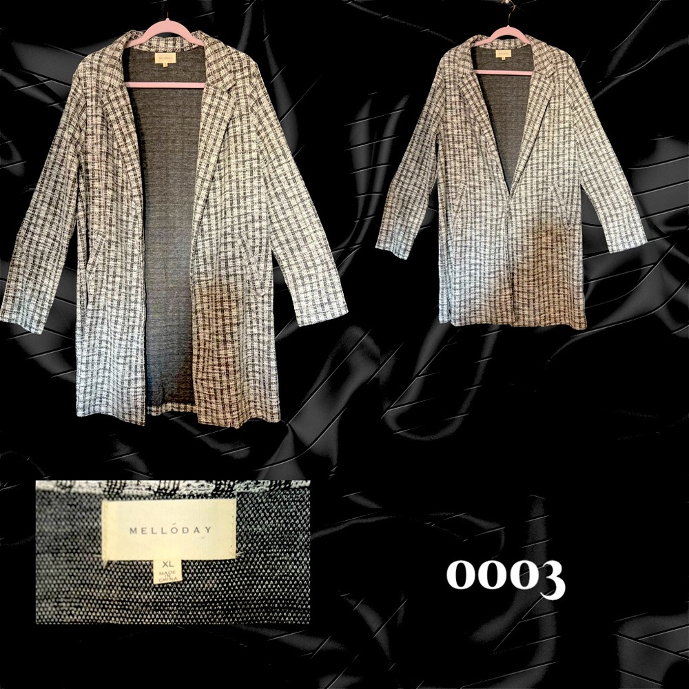 Melloday Plaid Topper
